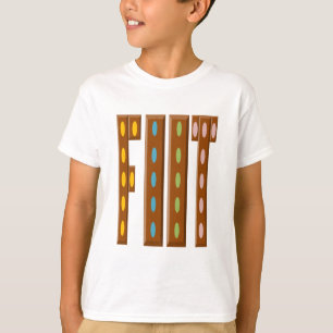 T-Shirt Jersey Blanc Design Foot CHOCBONS