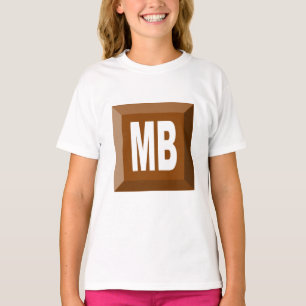 T-Shirt Jersey Blanc MANITOBA SCHOKOLADE