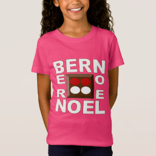 T-Shirt Jersey fein rosa Design BERN NOEL