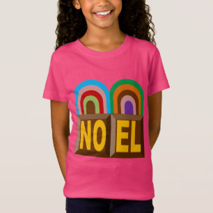 T-shirt jersey fin rose Design GATEAUX NOEL