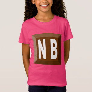 T-shirt jersey fin rose  NOUVEAU  BRUNSWICK