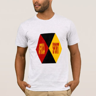 T-shirt jersey gris cendré homme AFRICA SPORT