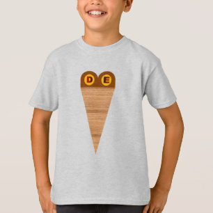 T-shirt jersey gris GLACES ALLEMAGNE