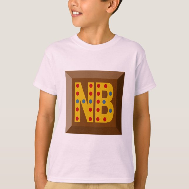 T-shirt jersey  Nouveau-Brunswick CHOCOLAT BONBONS (Devant)