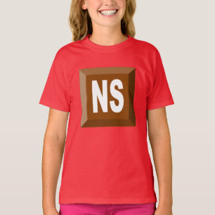 T-shirt jersey Nouvelle-Écosse CHOCOLAT