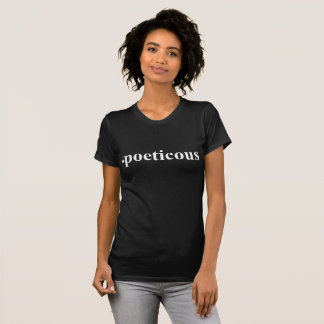 T-shirt Jersey poétique en toile Bella pour femmes