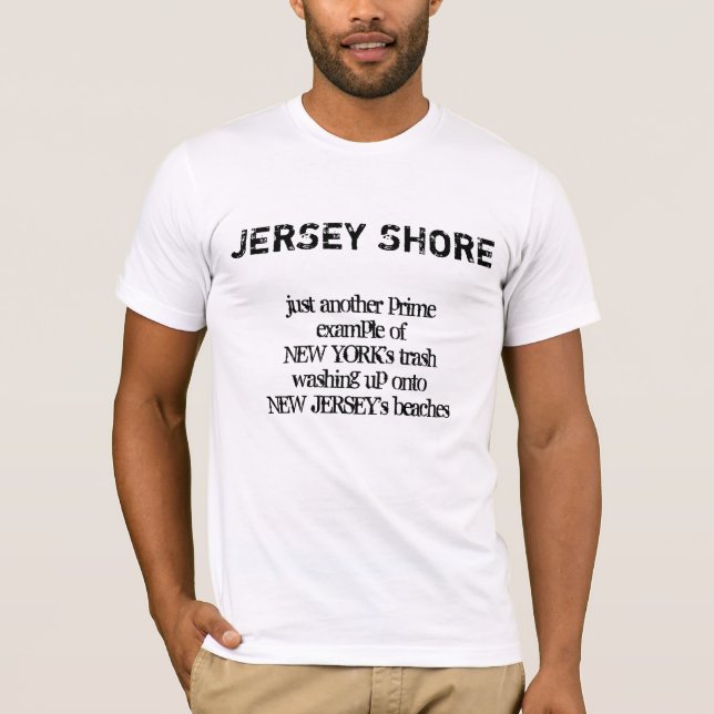 T-shirt Jersey Shore (Devant)