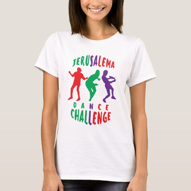 T-SHIRT JERUSALEMA DANCE DÉFI (Devant)