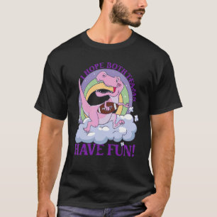 T-shirt J'Espère Que Les Deux Équipes Ont Fun Football Tre