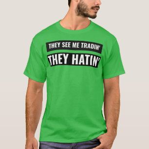 T-shirt J'essaie de m'attraper en train de vendre sale