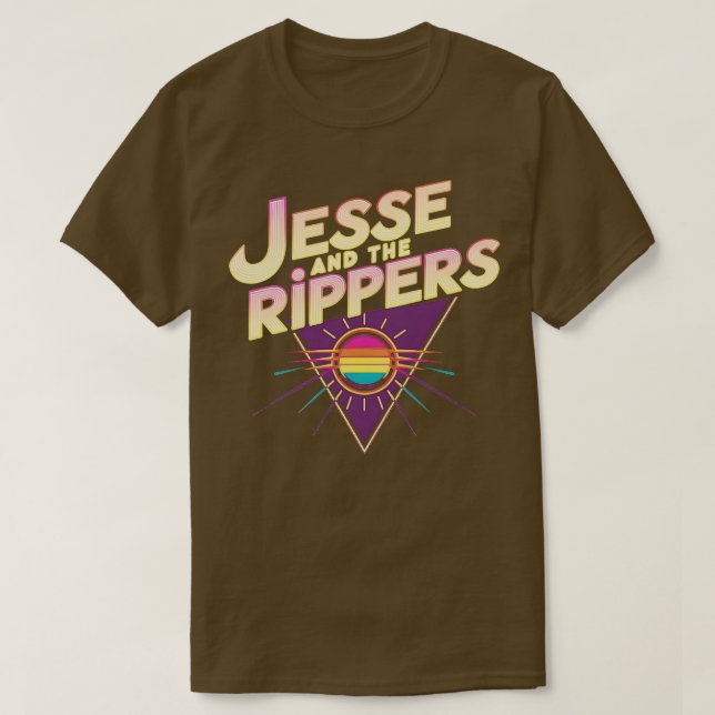 T-shirt jesse et rippers (Design devant)