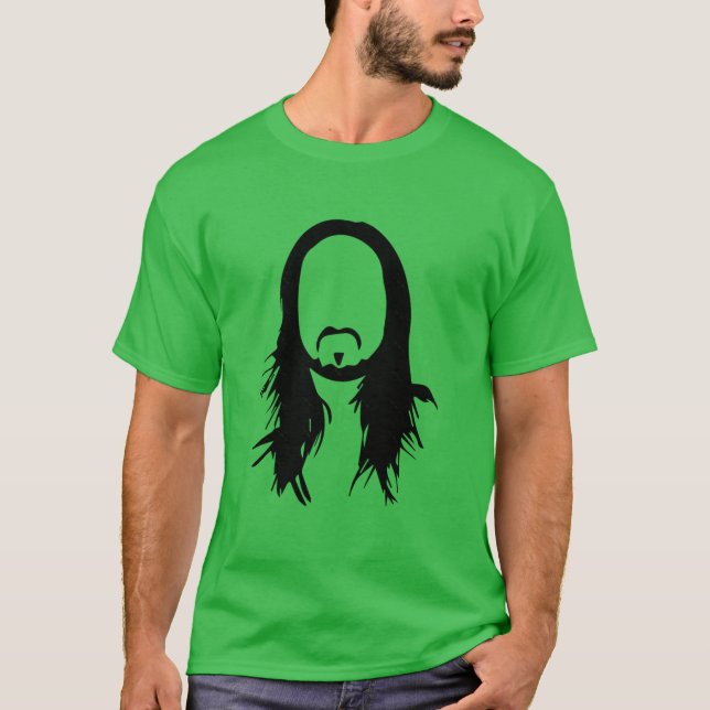 T-shirt Jesse Pinkman Long Hair Steve Aoki retro (Devant)