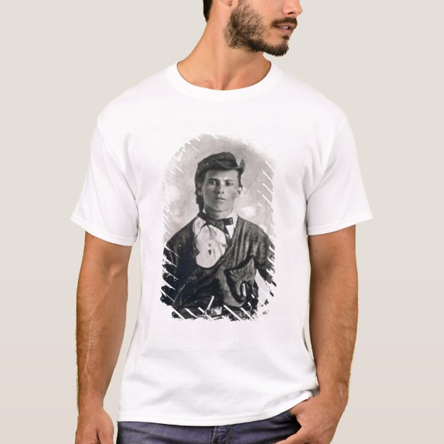 T-shirt Jesse Woodson James (photo de b/w) (Devant)