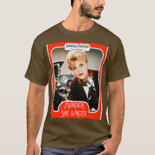 T-shirt Jessica Fletcher Trading d Meurtre Elle A Écrit Fa