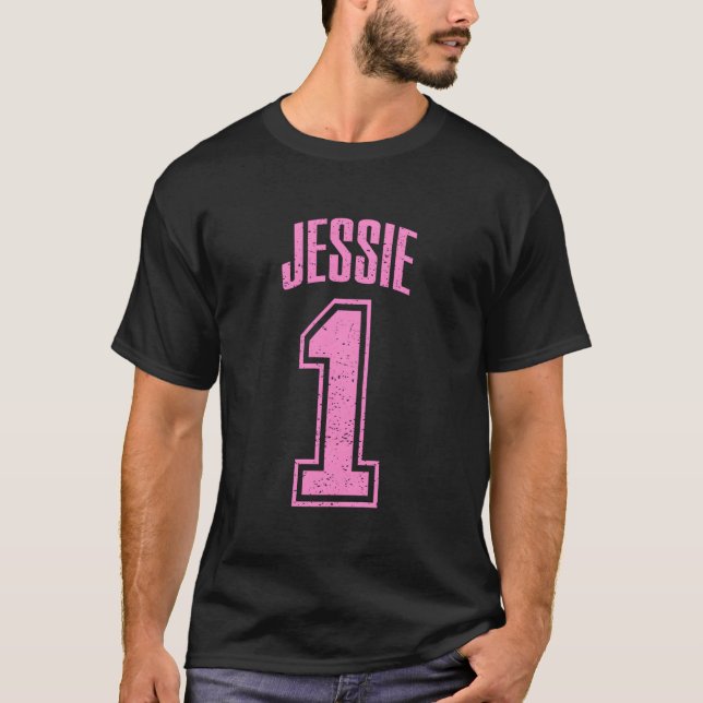 T-shirt Jessie Supporter Number 1 Biggest Fan (Devant)