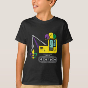 T-shirt Jester Crane Mardi Gras Mignonnes Garçons Enfants