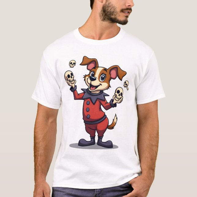 T-shirt Jester Jack Russell (Devant)