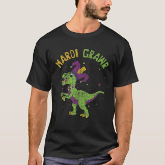 T-shirt Jester Raptor Roar Dinosaur Festival perles de déf