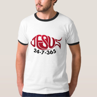 T-shirt Jesus24-7-365