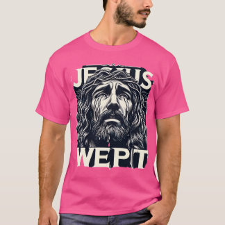 T-shirt Jésus A Porté Une Illustration Art numérique Du Ch