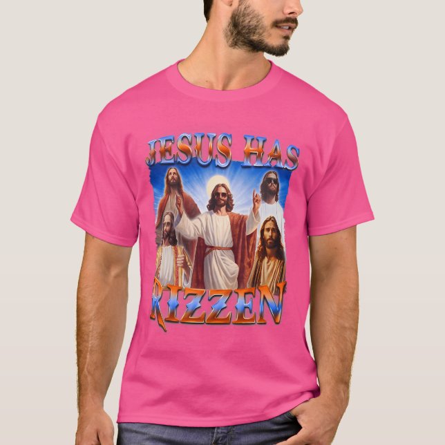 T-shirt Jésus A Rizzen Bible Faith (Devant)