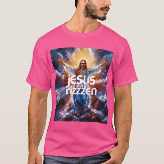 T-shirt Jésus A Rizzen. Funny Christian Meme