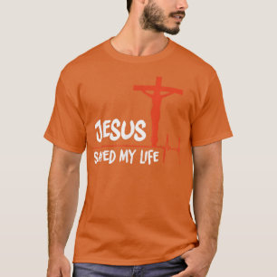 T-shirt Jésus a sauvé mon chemise de vieJésus m'aime Tshir