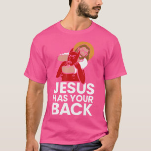 T-shirt Jésus A Ton Dos Christian Jiu-Jitsu Jew Jitsu