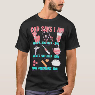 T-shirt Jésus Aime L'Enfer De Moi