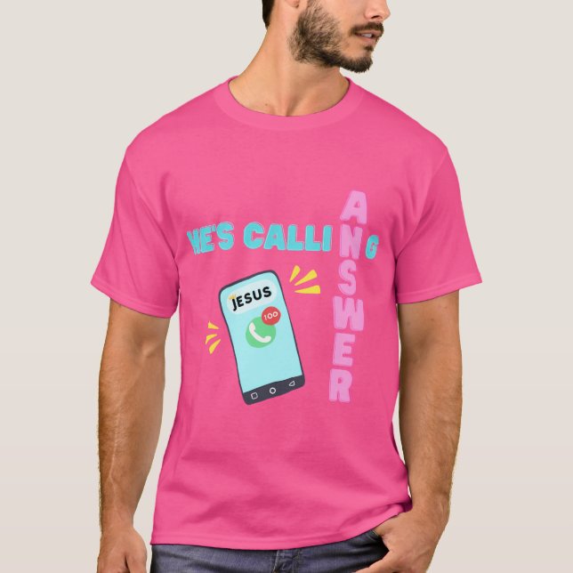 T-shirt Jésus Appelle (Devant)