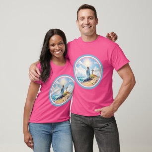 T-shirt Jesus Beach