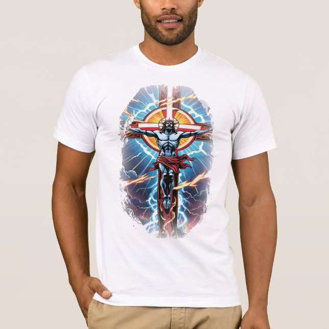 T-shirt Jésus bénisse pour vous (Devant)