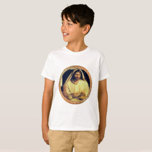 T-shirt Jésus cassant le cru de pain