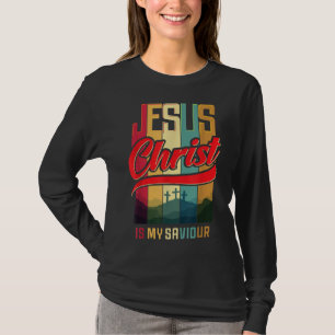 T-shirt Jésus Christ est mon Sauveur pour les Femmes chrét