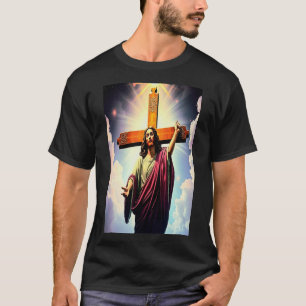 T-shirt Jésus Christ et le maillot de croix