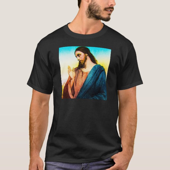 T-shirt Jésus-Christ l'agneau du cru de Dieu (Devant)
