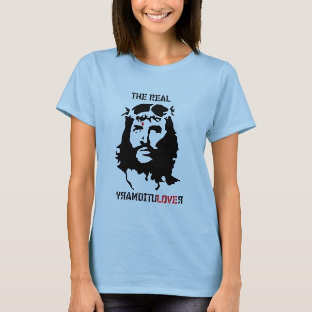 T-shirt Jésus-Christ - le vrai révolutionnaire (Devant)