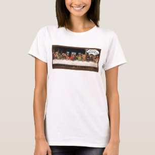 T-shirt Jésus Christ Quand Mangeons-Nous ? - Drôle Dernier