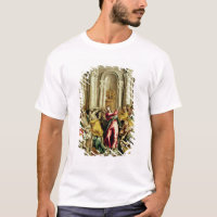 Jésus conduisant les négociants par le temple