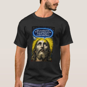 T-shirt Jésus cosmique — La compassion n'est pas une folie