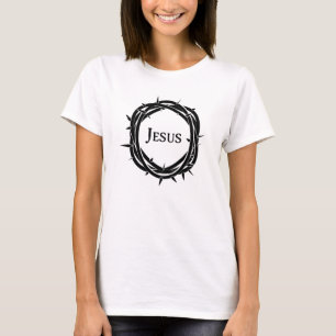 T-SHIRT JÉSUS - COURONNE D'ÉPINES
