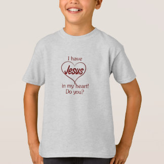 T-shirt Jésus en chemise Mon Coeur