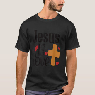 T-shirt Jésus est Amour