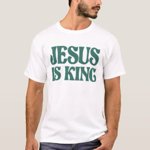 T-shirt Jésus est la citation chrétienne du Roi