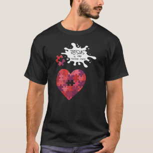 T-shirt Jésus est la pièce maîtresse - Chrétien