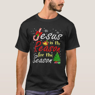 T-shirt Jésus Est La Raison De La Saison Cadeaux De Noël