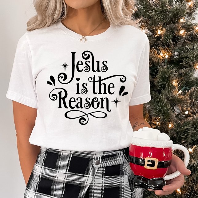 T-shirt Jésus est la raison de Noël (Jesus is the Reason Christmas T-Shirt)