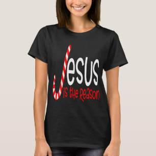 T-shirt Jésus Est La Raison De Noël Religieux Chrétien