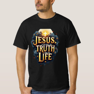 T-shirt Jésus est la Voie, la Vérité et la Vie
