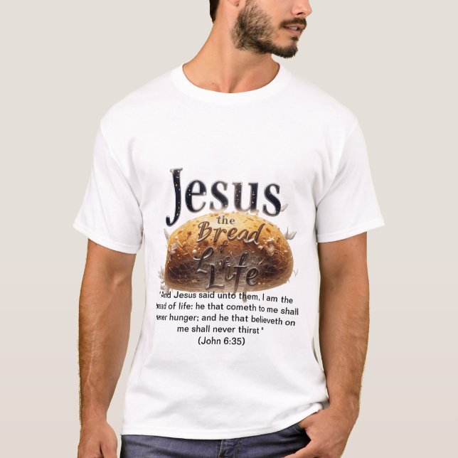 T-shirt Jésus est le Pain de Vie (Devant)
